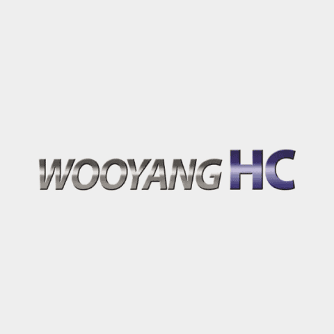 우양에이치씨 로고