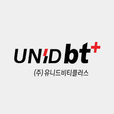 유니드비티플러스 로고